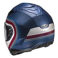 Hjc I70 Surf Helmet Blue Red