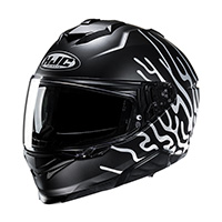 Hjc I71 Celos Helmet Black White