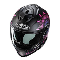 Casco Hjc I71 Niel Nero Rosa Opaco - img 2