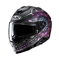 Casco Hjc I71 Niel Nero Rosa Opaco