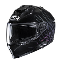 Casque Hjc I71 Celos Noir Rose