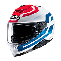 Casque Hjc I71 Enta Bleu Rouge