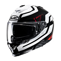 Casco HJC i71 Enta negro rojo