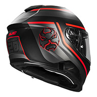 HJC i71 FQ20 Helm schwarz rot - 2