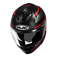 Casco HJC i71 FQ20 negro rojo - 3