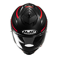 Casco HJC i71 FQ20 negro rojo - 4