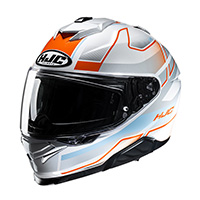 Casco HJC i71 Lorix naranja