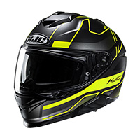 Hjc I71 Lorix Helmet Yellow