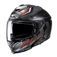 Casque HJC i71 Simo noir rouge