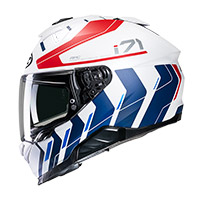 Casque Hjc I71 Simo Bleu Rouge