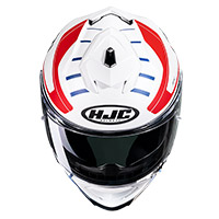 Casco HJC i71 Simo azul rojo - 3