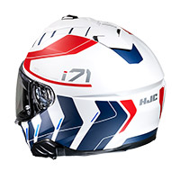 Casco HJC i71 Simo azul rojo - 4