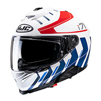 Casque HJC i71 Simo bleu rouge