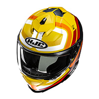 Casque HJC i71 Viz jaune orange - 4