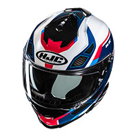 Hjc I71 Zest Helmet Blue Red - 2