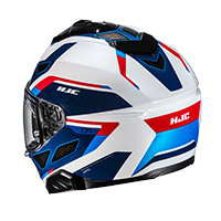 Hjc I71 Zest Helmet Blue Red - 3