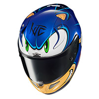 Casco Hjc Rpha 11 Sonic Sega Blu - img 2