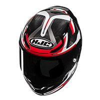 Hjc Rpha 12 Carbon Xentra Helmet Red - 2