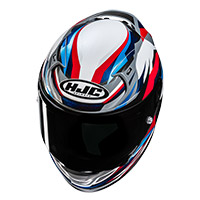 Hjc Rpha 12 Dravix Helmet Blue Red - 2
