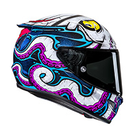 Hjc Rpha 12 Kraken Helmet Purple