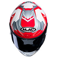 Casco HJC Rpha 1 Nomaro azul rojo blanco - 3