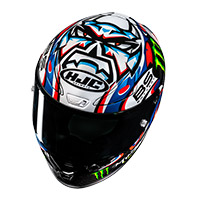 Hjc Rpha 1 V2 Carbon Quartararo Le Mans 3 Helmet