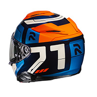 Casco Hjc Rpha 71 Cozad Blu Arancio - img 2