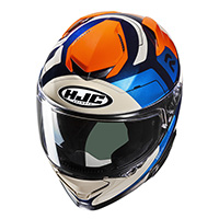 Hjc Rpha 71 Cozad Helmet Blue Orange - 3