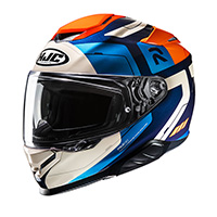 Hjc Rpha 71 Cozad Helmet Blue Orange