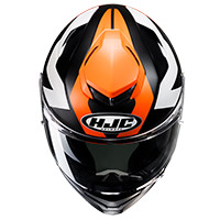 Hjc Rpha 71 Pinna Helmet Orange Black - 3