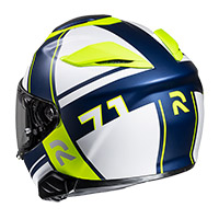 Hjc Rpha 71 Zecha Helmet Blue Yellow - 3