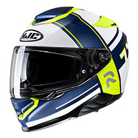 Casco Hjc Rpha 71 Zecha Blu Giallo