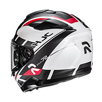 Hjc Rpha 72 Helmet Grey Red Matt - 3