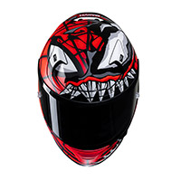 Casco Hjc Rpha 12 Maximizado Venom Marvel - 3