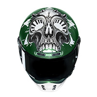 Hjc V10 Crania Helmet Green
