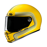 Hjc V10 Foni Helmet Yellow