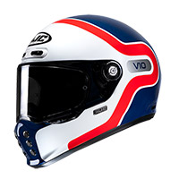 Casco HJC V10 Grape azul rojo