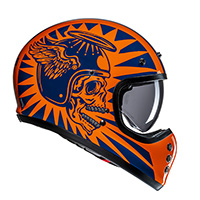 Hjc V60 Flame Helmet Orange - 3
