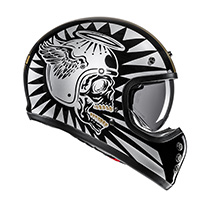 Hjc V60 Flame Helmet White