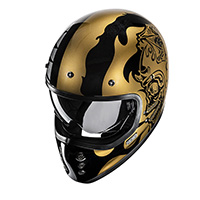 Hjc V60 Flame Helmet Gold - 3
