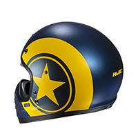 Hjc V60 Nyx Helmet Blue Yellow - 3