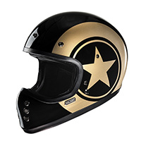 Hjc V60 Nyx Helmet Black Gold