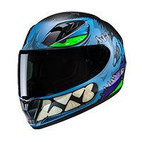 Casco Hjc Y10 Frank azul opaco