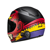 Hjc Y10 Frank Helmet Red Matt - 3