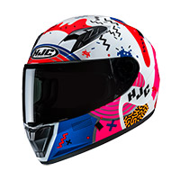 Hjc Y10 Mika Helmet Black Yellow