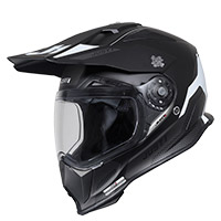 Casco Just-1 J14 F Elite Bianco Nero Opaco