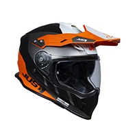 Casco Just-1 J34 Pro Outerspace naranja