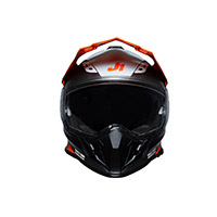Just-1 J34 Pro Outerspace Helm orange - 4