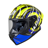 Casco Just-1 J-gpr 2206 Torres Replica Blu