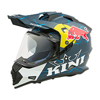Casque Kini Red Bull Adv 1.0 Bleu Blanc